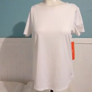 FINAL DROP! NWT Adrian Vittadini White Sport T-Shirt